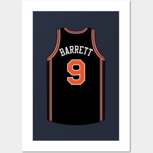 RJ Barrett New York Jersey Qiangy Posters and Art